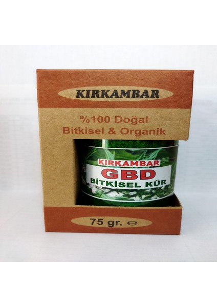 Bitkisel Göğüs ve Dikleştirici Kür