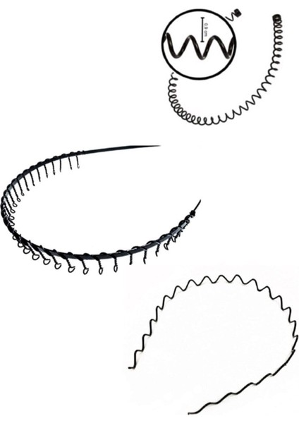 Sporcu Taç 3 Adet Kadın-Erkek