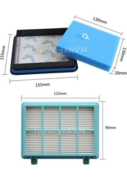 FC9332/09 Powerpro Compact Filtre Seti