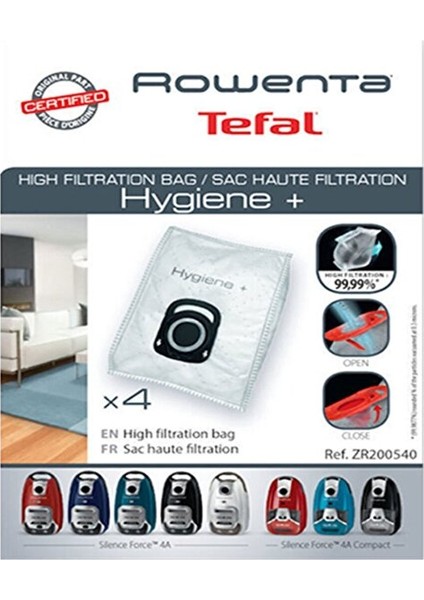 Ro 6821 X-Trem Power Süpürge Toz Torbası