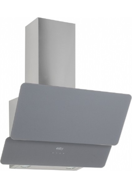 3471 60CM Gri Cam Davlumbaz