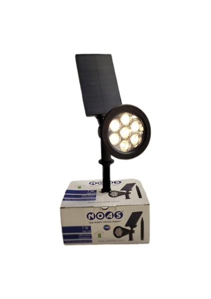 Solar Bahçe Armatürü 7W Günışğı