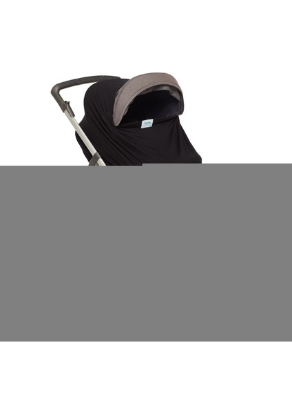 Fonksiyonel Puset ve Emzirme Örtüsü - Siyah indirimleri