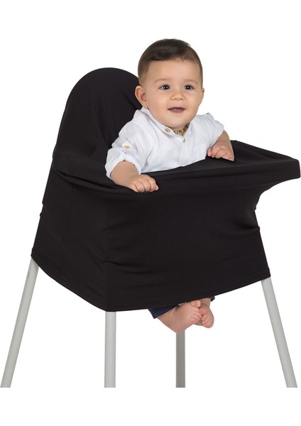 Fonksiyonel Puset ve Emzirme Örtüsü - Siyah