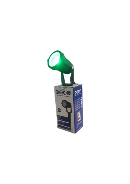 Kazlıklı Bahçe Armatürü 5W Yeşil Renk
