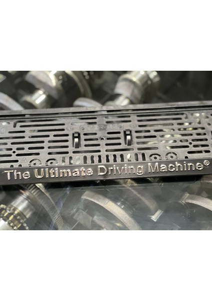 The Ultimate Driving Machine Orijinal Ön ve Arka Plakalık