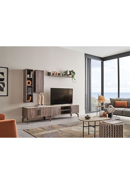 Piero Tv Ünitesi Üst Modül Raf 120 cm fiyatları