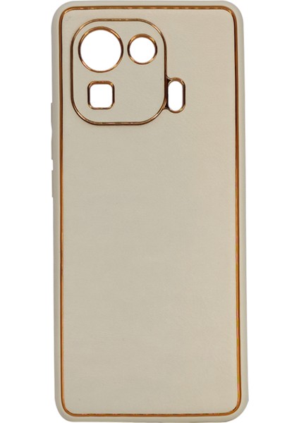 Xiaomi Mi 11 Pro Uyumlu Coco Leather Seri Arka Koruma