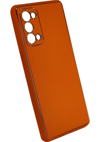 Oppo Reno 5 Pro Uyumlu Coco Leather Seri Arka Koruma fiyatları