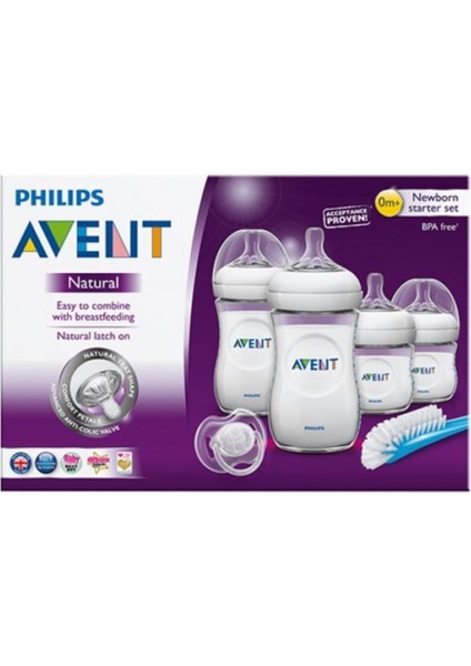Natural Yenidoğan Biberon Set SCD301/01