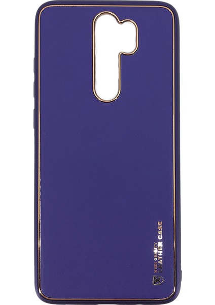 Xiaomi Redmi Note 8 Pro Uyumlu Coco Leather Seri Arka Koruma