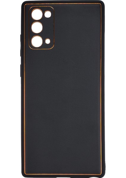 Samsung Galaxy Note 20 Uyumlu Coco Leather Seri Arka Koruma