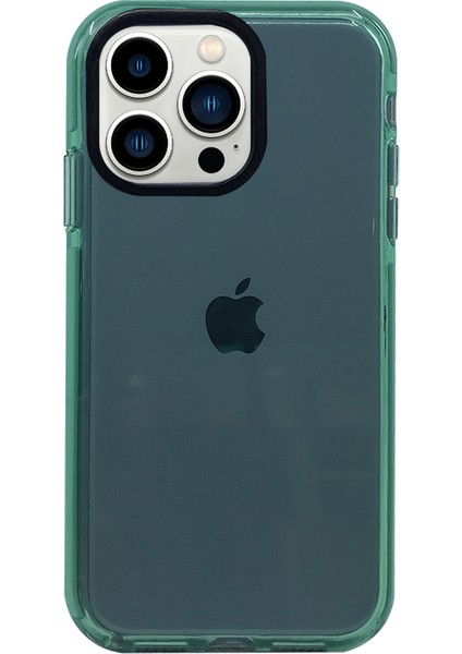 Apple iphone 13 Pro Max Uyumlu Colour Transparan Seri Arka Koruma