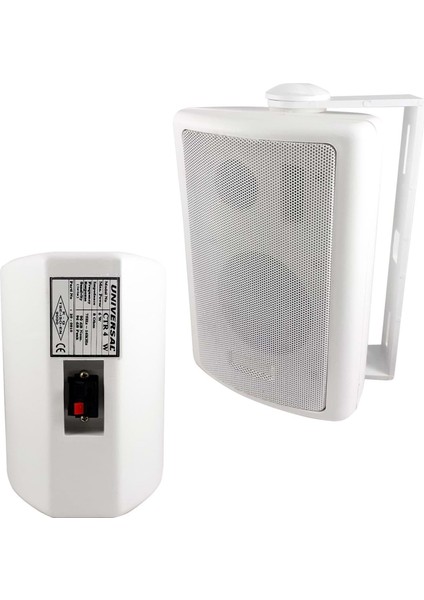 Unıversal Ctr-4 Sütun Hoparlör 10CM 100W Beyaz