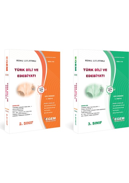 Açık Öğretim (AÖF) Türk Dili ve Edebiyatı 2 ve 3. Sınıf Güz Dönemi Konu ve Soru