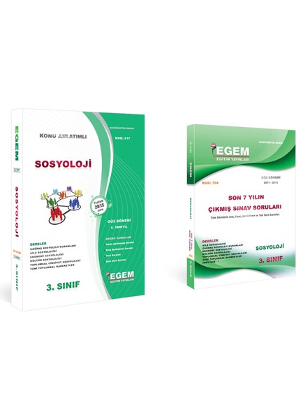 Açık Öğretim (AÖF) Sosyoloji Güz Dönemi 3. Sınıf 5.yarıyıl Konu Anlatımlı Soru Çıkmış