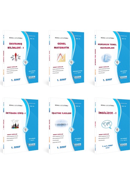 Açık Öğretim (AÖF) İşletme 1. Sınıf Güz 1 Dönem Konu Anlatımlı Soru Set