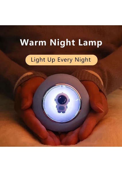 Astronot Mini El Isıtıcı Taşınabilir USB Hızlı Şarj - Mavi (Yurt Dışından) fiyatları