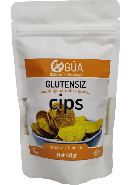 Glutensiz Ürünler Atölyesi Güa Glutensiz Zerdeçallı Cips 40 gr