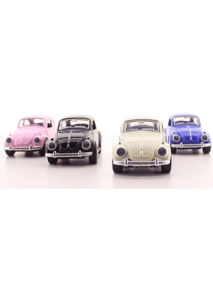 4 Adet Metal Vosvos Araba Dıe Cast Büyük Boy 12CM Nostalji Set