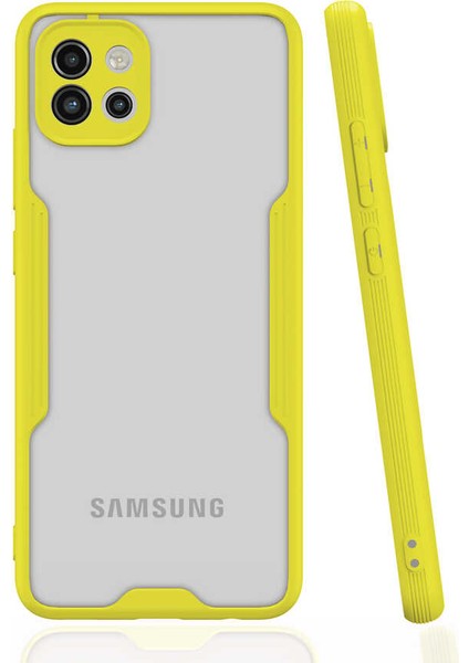 Galaxy A03 Kılıf Ultra Ince Kamera Korumalı Renkli Kapak