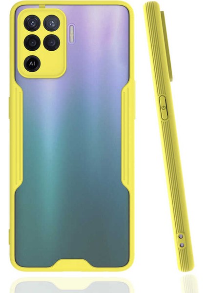 Oppo Reno 5 Lite Kılıf Ultra Ince Kamera Korumalı Renkli Kapak