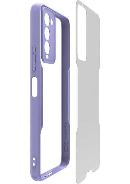 Tecno Camon 18 Kılıf Ultra Ince Kamera Korumalı Renkli Kapak modelleri