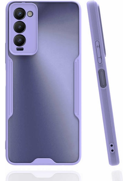 Tecno Camon 18 Kılıf Ultra Ince Kamera Korumalı Renkli Kapak