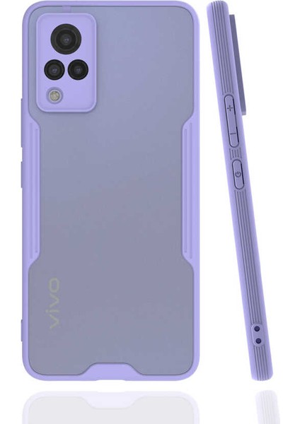 Vivo V21 Kılıf Ultra Ince Kamera Korumalı Renkli Kapak