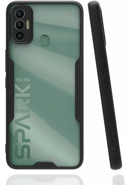 Tecno Spark 7t Kılıf Ultra Ince Kamera Korumalı Renkli Kapak