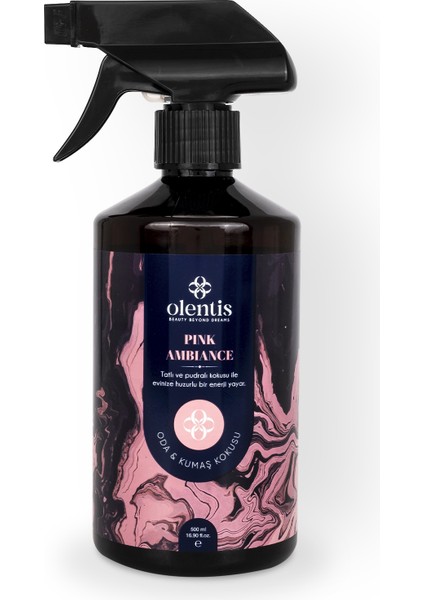 Pink Ambiance Oda Kumaş Kokusu Sprey (500 Ml)