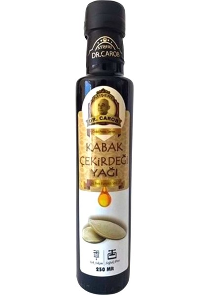 Dr. Carob Kabak Çekirdeği Yağı 250 ml (Soğuk Sıkım)