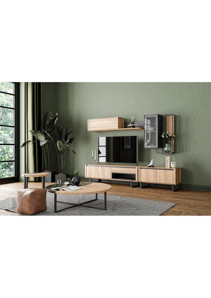 Solid Tv Ünitesi Üst Yan Modül 64 cm