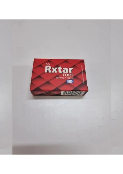 River World Myrxtar Fort 4 Adet 650 Mg Bitkisel Kapsül lendirilmiş Formül