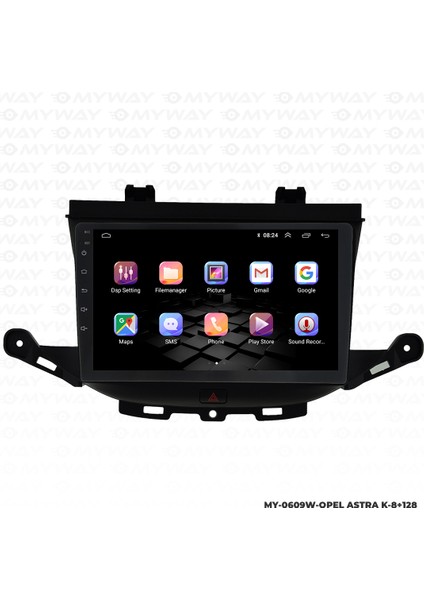 Opel Astra K Android Carplay Multimedya Navigasyon Ekran Teyp 8GB+128GB indirimleri