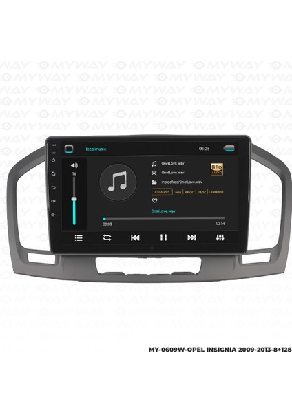 Opel Insıgnıa Android Carplay Multimedya Navigasyon Ekran Teyp 8GB+128GB