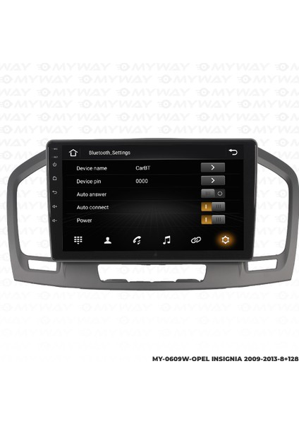 Opel Insıgnıa Android Carplay Multimedya Navigasyon Ekran Teyp 8GB+128GB fiyatları