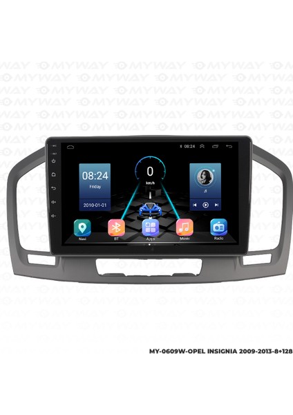 Opel Insıgnıa Android Carplay Multimedya Navigasyon Ekran Teyp 8GB+128GB modelleri