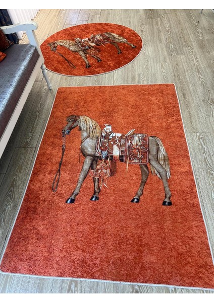 Horse At Desen Lateks Taban Halı fırsatları