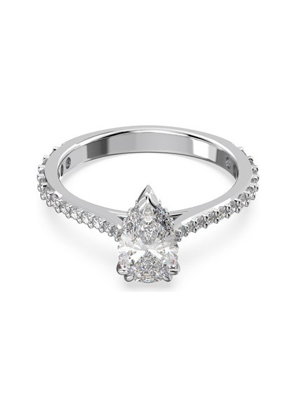 5642631 Swarovski Yüzük Thebasics:ring Pear White/rhs 60