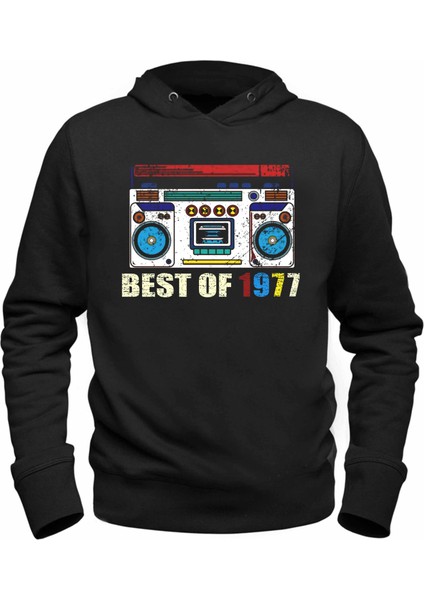 Vintage 1977 Best Of Tape Siyah Tshirt