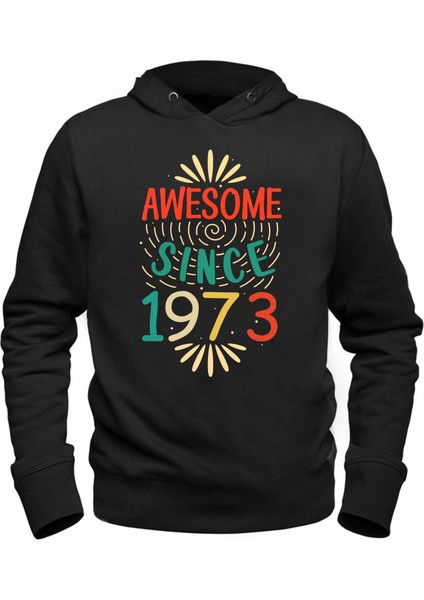 Vintage 1973 Awesome Siyah Tshirt