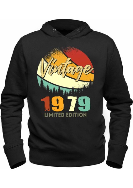 Vintage 1979 Retro Siyah Tshirt