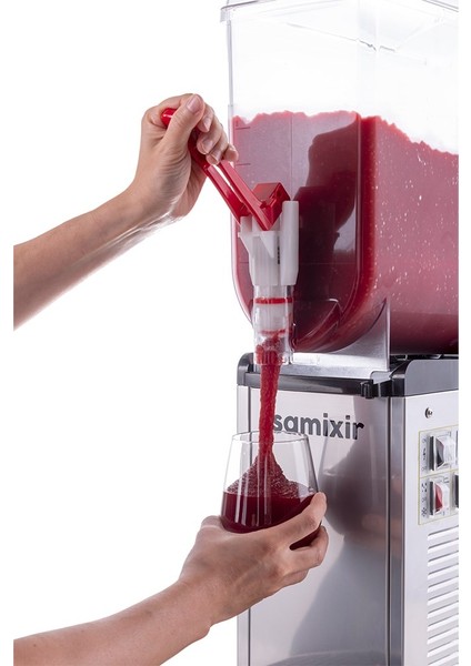 Mono Tekli 12 Lt Slush Buzlaş Karlamaç Makinesi SLUSH-12-I