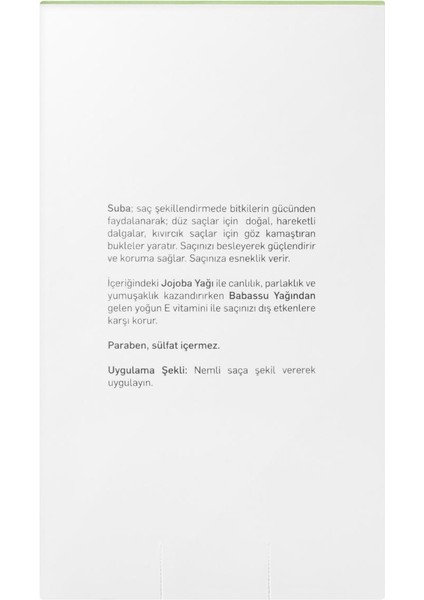 Suba Doğal Hacim Veren Şekillendirici 150 Ml