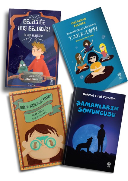 Ilkokul 4-5. Sınıf Okuma Kitabı Seti (4 Kitap 320 Sayfa)