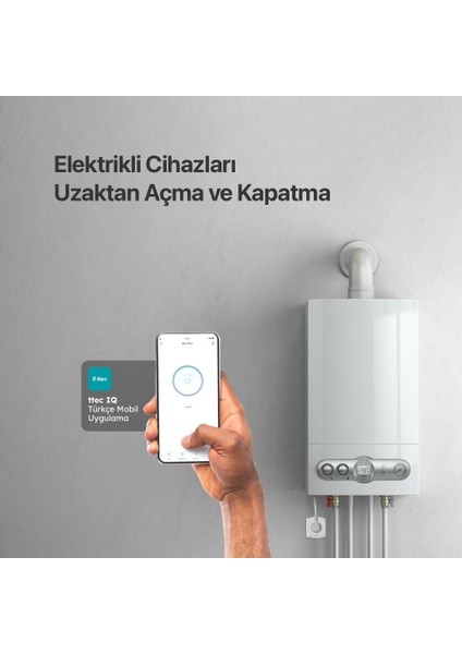 Prizi 16A Akım Korumalı Wifi Akıllı Priz