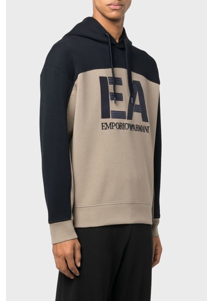 Logolu Regular Fit Kapüşonlu Pamuklu Sweat Erkek Sweat 6L1MB1 1jhsz 0137