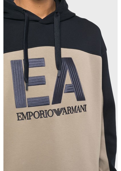 Logolu Regular Fit Kapüşonlu Pamuklu Sweat Erkek Sweat 6L1MB1 1jhsz 0137 modelleri