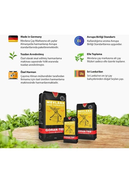 Mevlana Çay Goran Tee – Mevlana Çay 500G fiyatları
